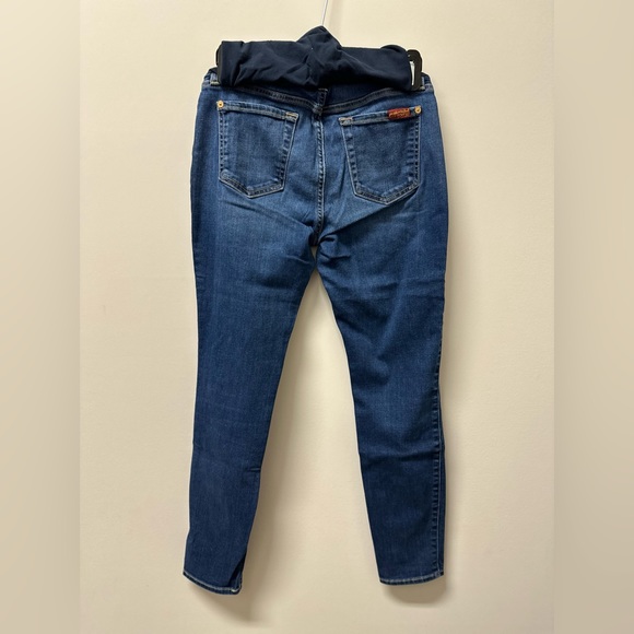 7 for all Mankind Maternity Skinny Jeans - Picture 5 of 5
